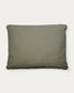 Cuscino Martina in ciniglia verde 47 x 36 cm