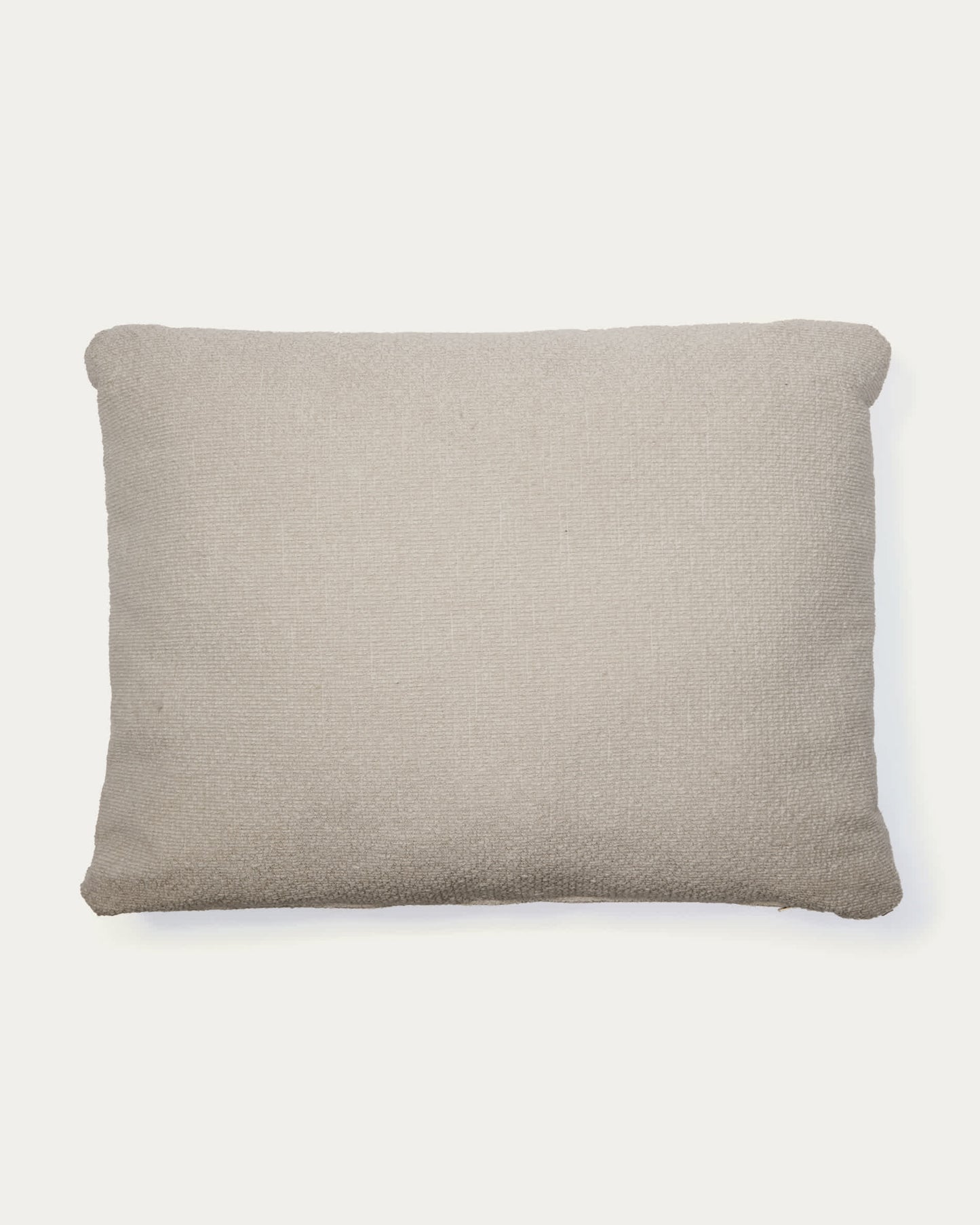 Cuscino Martina in ciniglia color pietra 47 x 36 cm