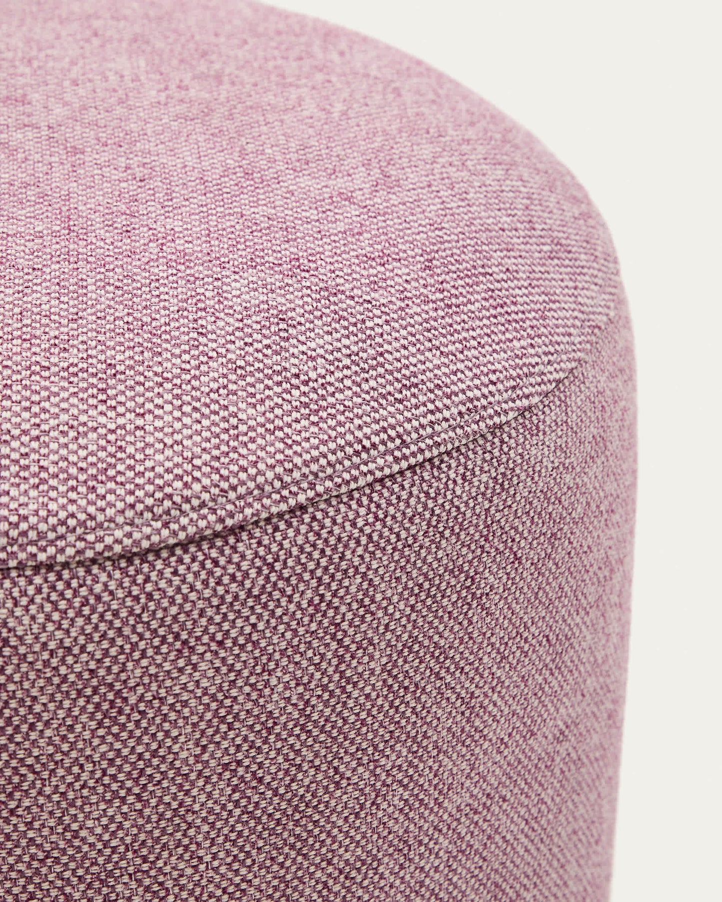 Pouf sfoderabile Kaeli viola Ø 43 cm