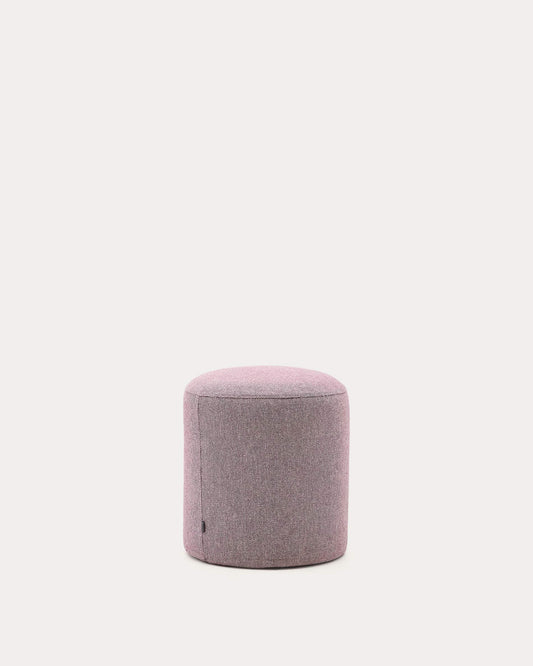 Pouf sfoderabile Kaeli viola Ø 43 cm