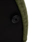 Pouf sfoderabile Kaeli in tessuto bouclé verde Ø 60 cm