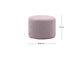 Pouf sfoderabile Kaeli viola Ø 60 cm