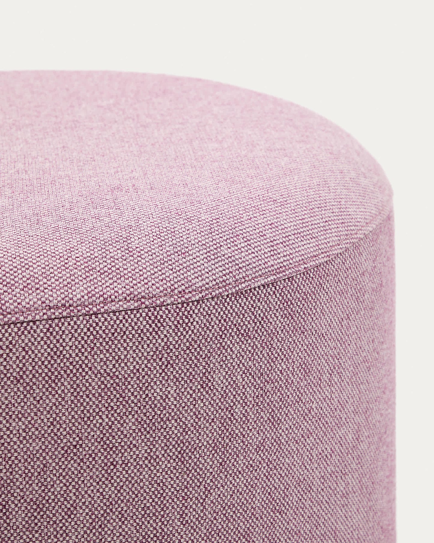 Pouf sfoderabile Kaeli viola Ø 60 cm