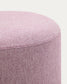 Pouf sfoderabile Kaeli viola Ø 60 cm