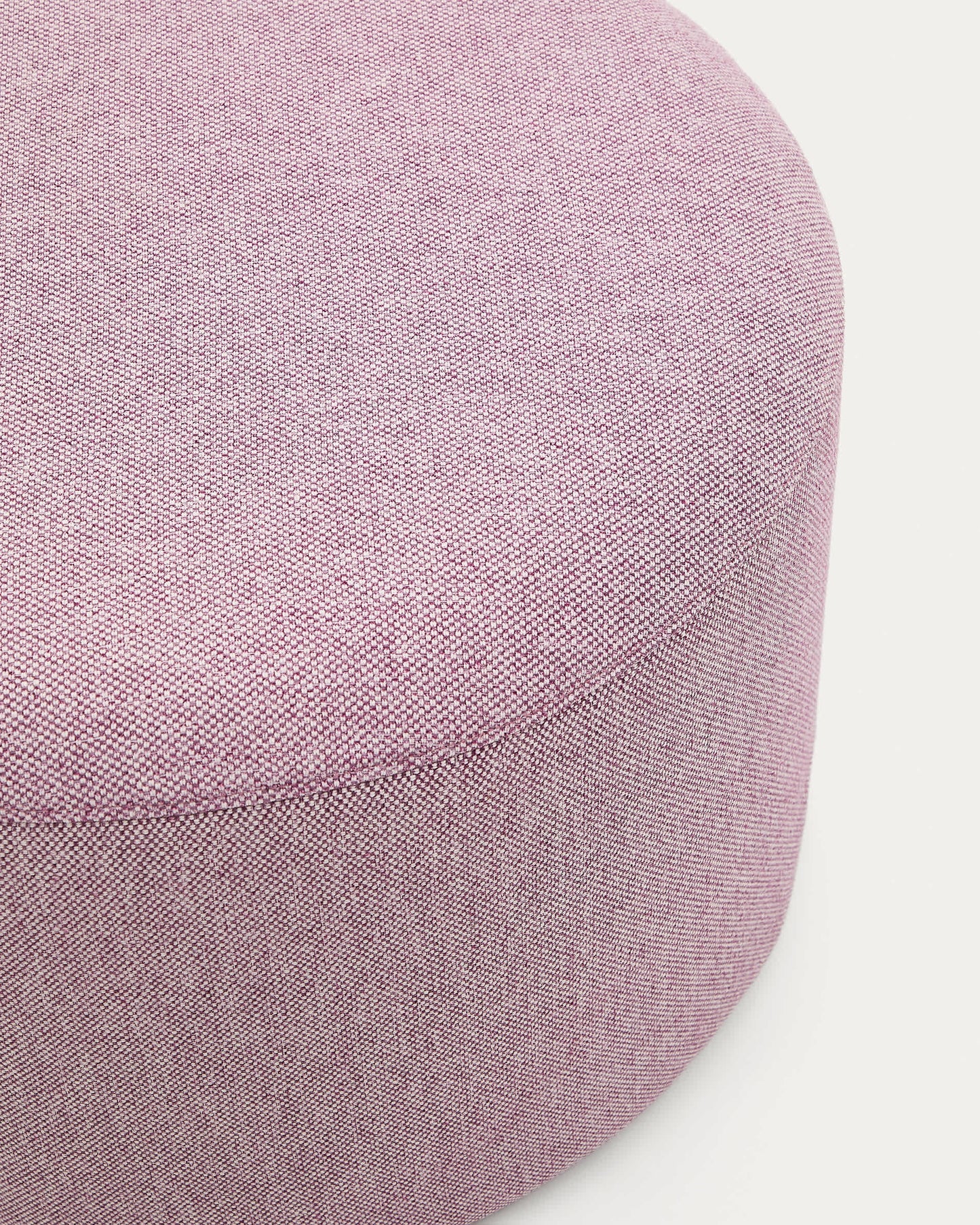 Pouf sfoderabile Kaeli viola Ø 60 cm