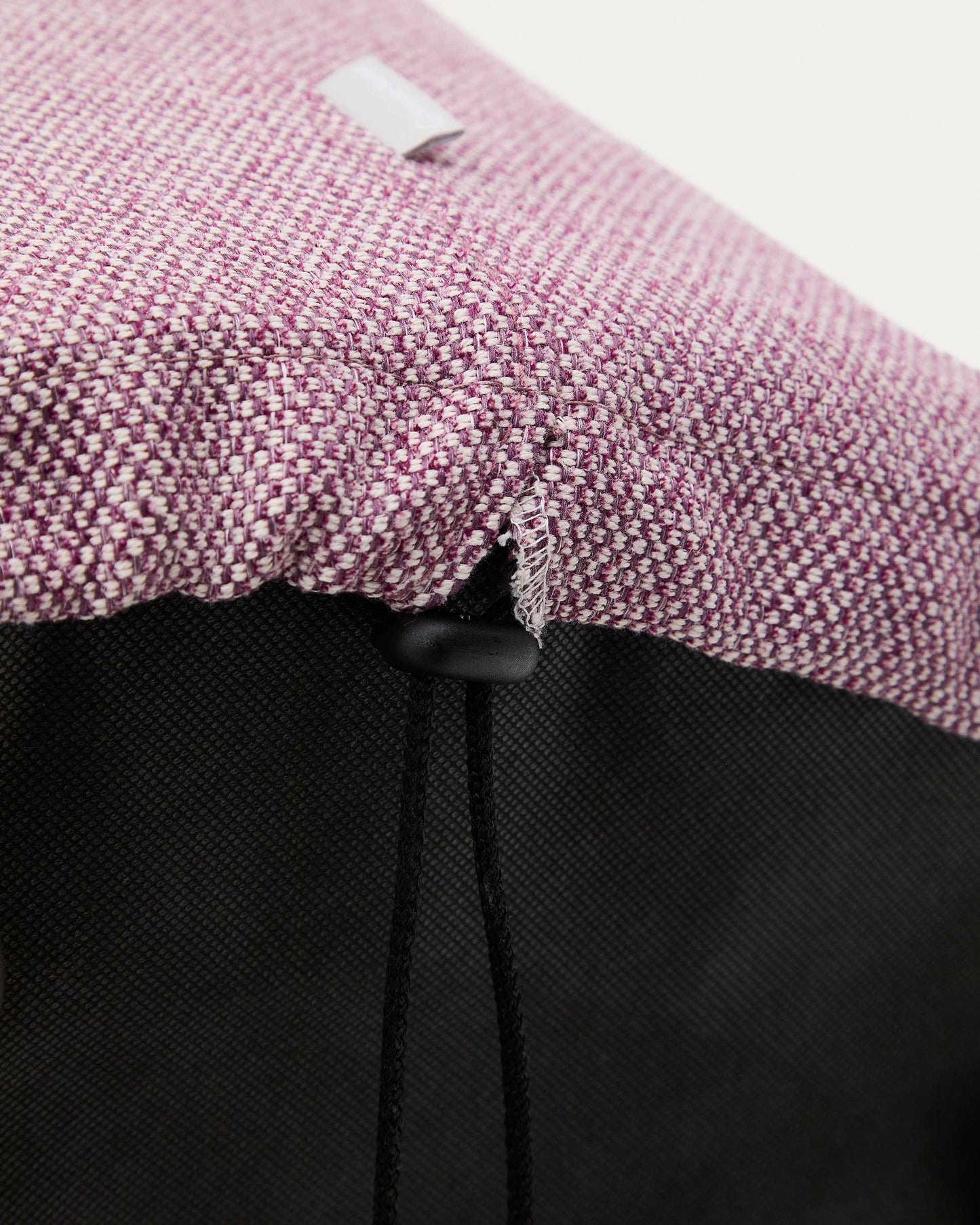 Pouf sfoderabile Kaeli viola Ø 60 cm