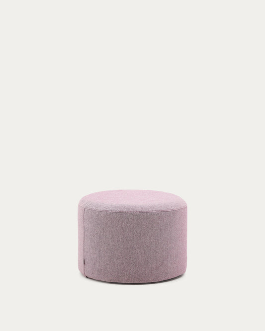 Pouf sfoderabile Kaeli viola Ø 60 cm