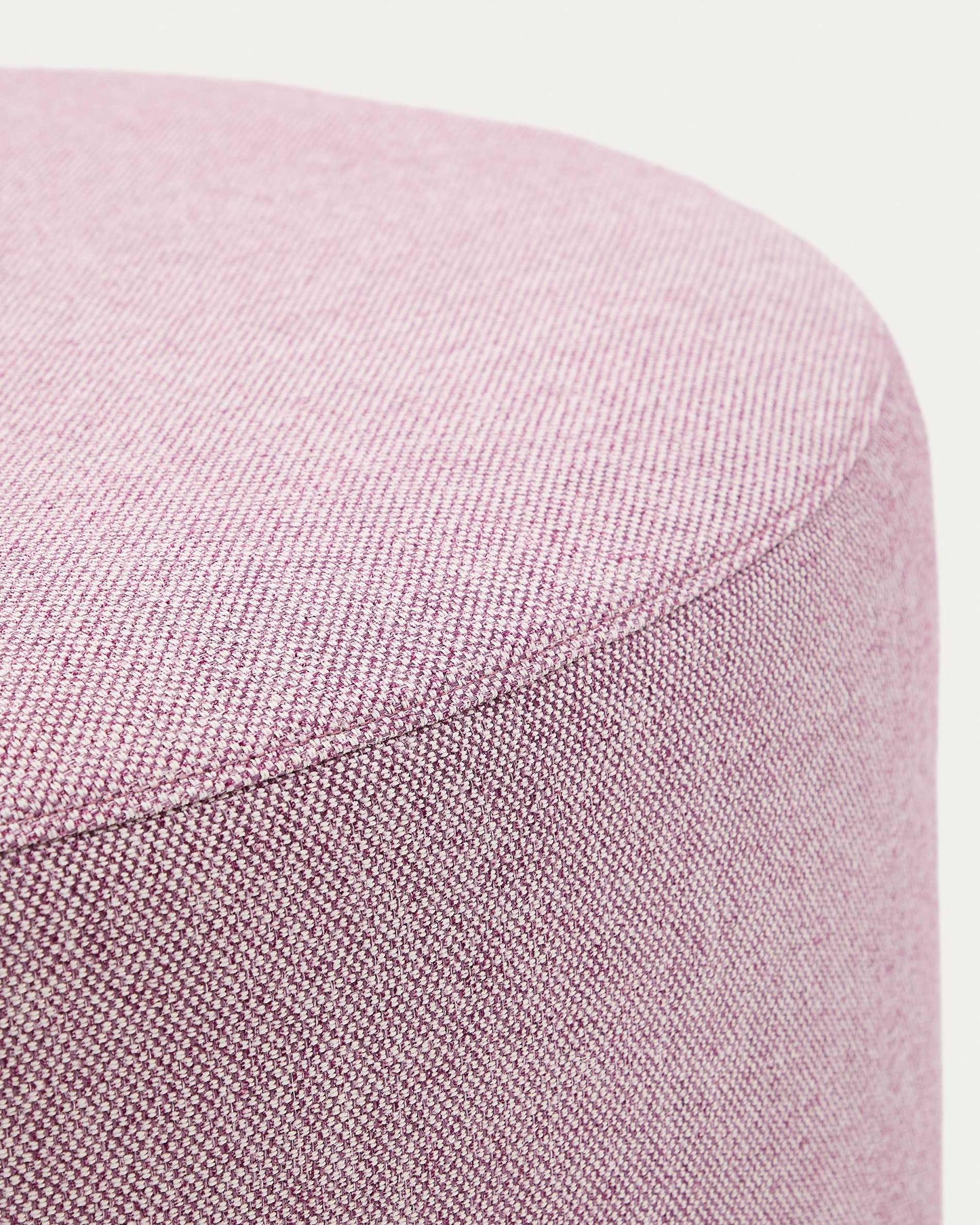 Pouf sfoderabile Kaeli viola Ø 90 cm