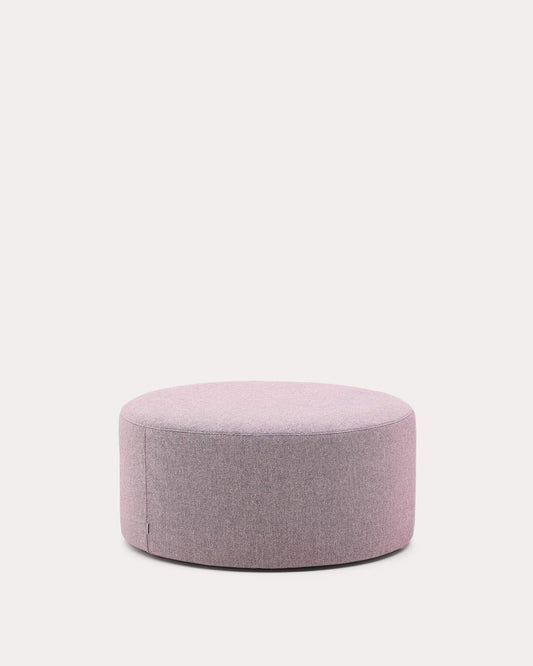 Pouf sfoderabile Kaeli viola Ø 90 cm