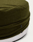 Pouf sfoderabile Kaeli in tessuto bouclé verde Ø 120 cm