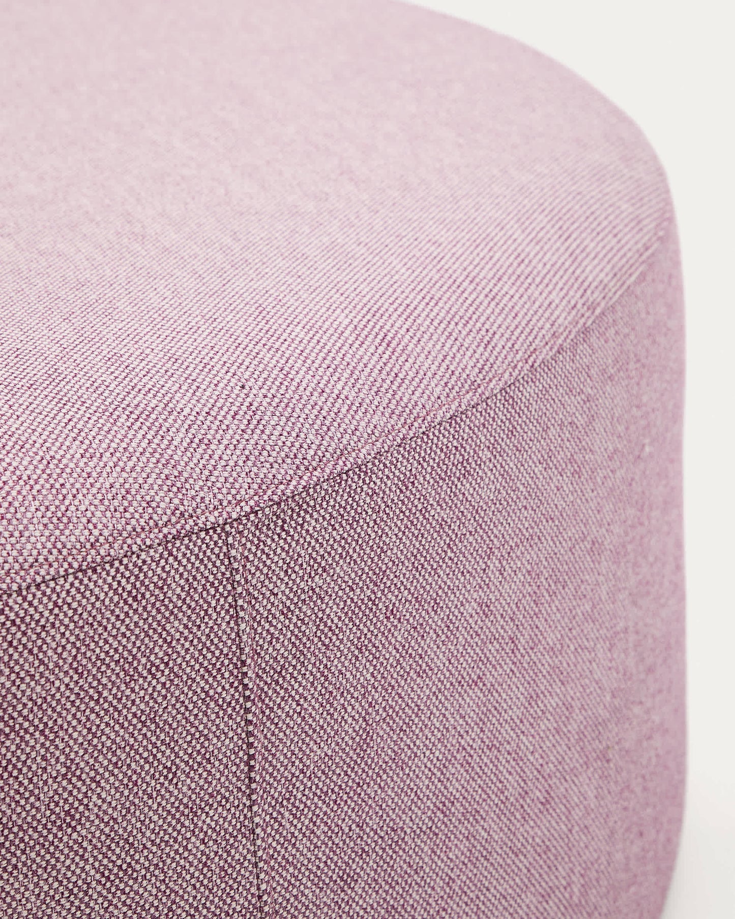 Pouf sfoderabile Kaeli viola Ø 120 cm
