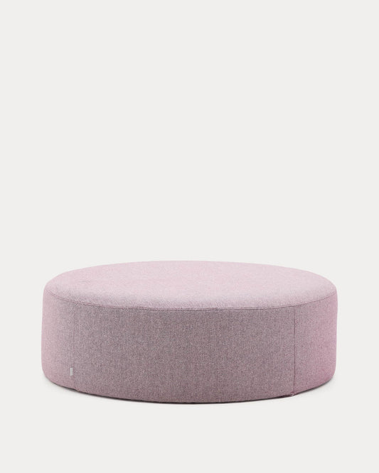 Pouf sfoderabile Kaeli viola Ø 120 cm