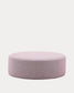 Pouf sfoderabile Kaeli viola Ø 120 cm