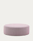 Pouf sfoderabile Kaeli viola Ø 120 cm