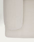 Divano Aurum a 3 posti con poggiatesta reclinabile e base in metallo beige opaco 234 cm