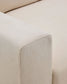 Divano modulare Alea 3 posti sfoderabile in ciniglia chaise longue destra beige 220 cm