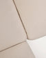Divano angolare modulare Alea 5 posti sfoderabile in ciniglia beige 310 x 310 cm