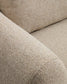 Divano ad angolo Vera 5 posti beige con gambe in legno massiccio di frassino con finitura naturale 330 x 330 cm FSC Mix Credit