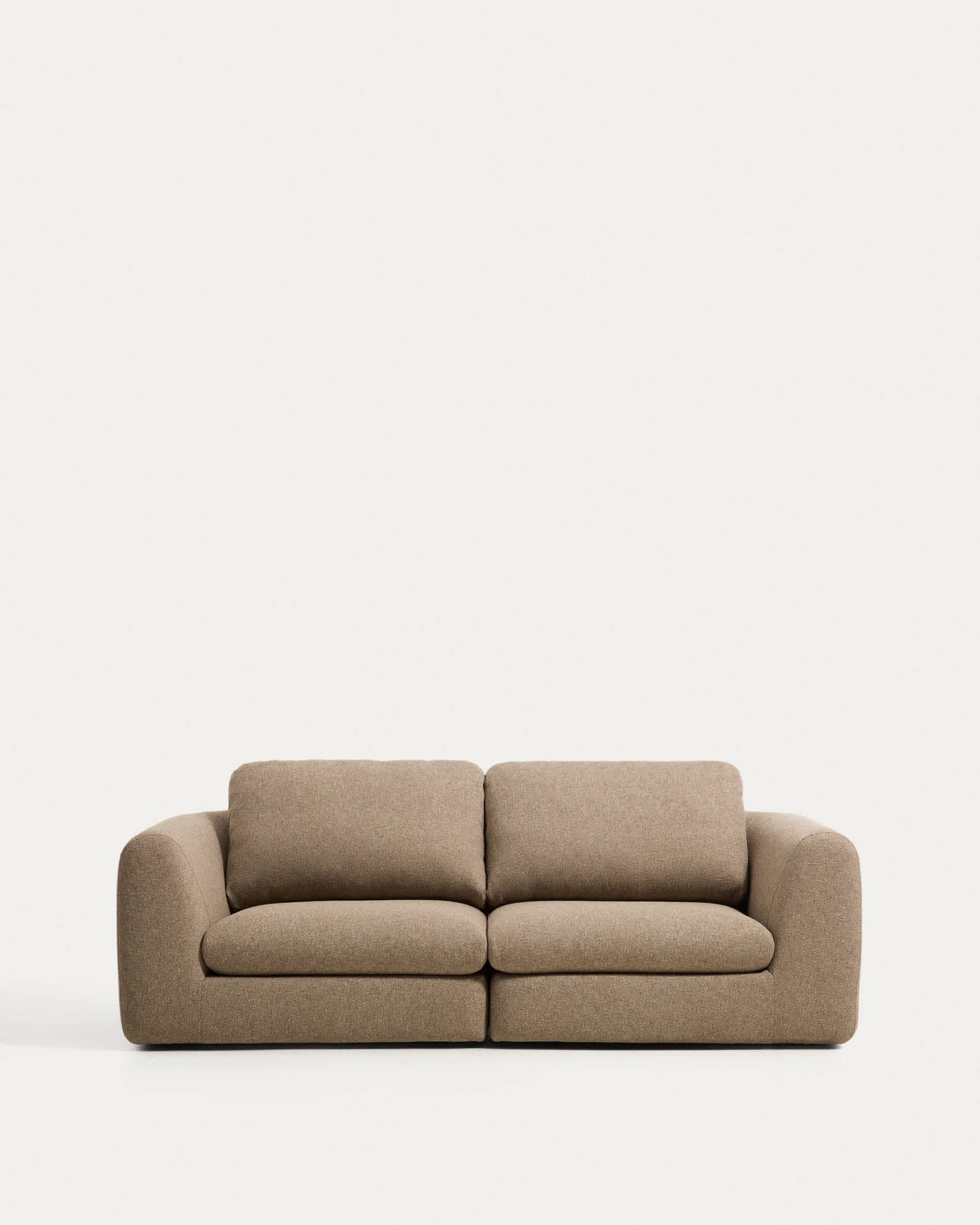 Divano Vera 3 posti marrone chiaro 230 cm FSC Mix Credit