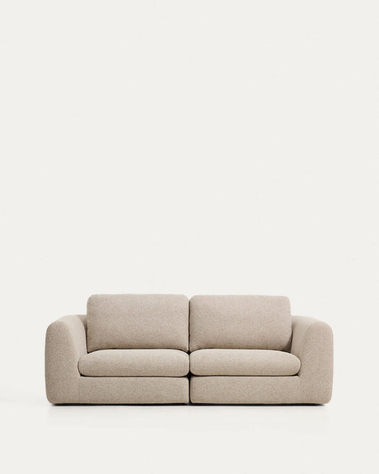 Divano Vera 3 posti beige 230 cm FSC Mix Credit
