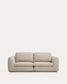 Divano Vera 3 posti beige 230 cm FSC Mix Credit