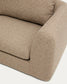Divano Vera 3 posti con chaise longue sinistra marrone chiaro 232 cm FSC Mix Credit