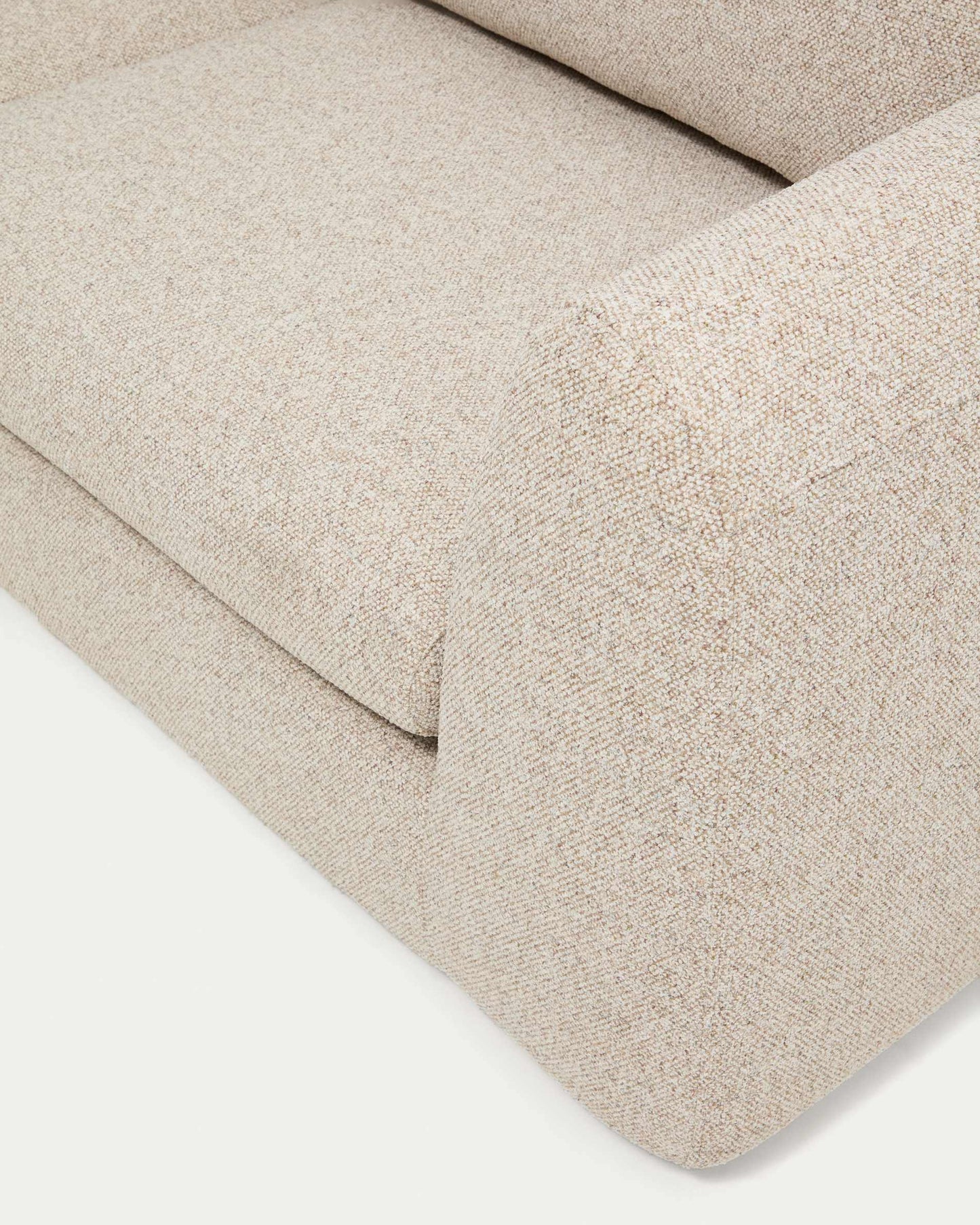 Divano Vera 3 posti con chaise longue sinistra beige 232 cm FSC Mix Credit