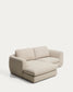 Divano Vera 3 posti con chaise longue sinistra beige 232 cm FSC Mix Credit
