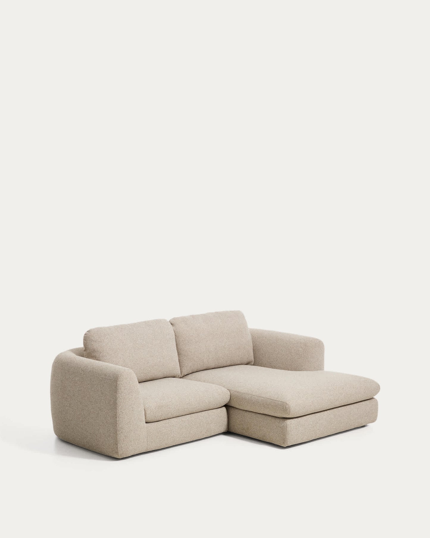 Divano Vera 3 posti con chaise longue destra beige 232 cm FSC Mix Credit