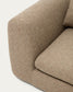 Divano Vera 4 posti con chaise longue destra marrone chiaro 322 cm FSC Mix Credit