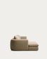 Divano Vera 4 posti con chaise longue sinistra marrone chiaro 322 cm FSC Mix Credit