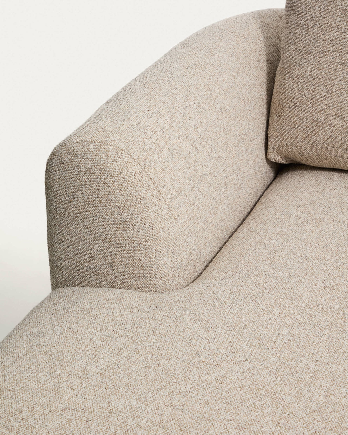 Divano Vera 4 posti con chaise longue sinistra beige 322 cm FSC Mix Credit