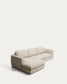 Divano Vera 4 posti con chaise longue sinistra beige 322 cm FSC Mix Credit