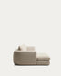 Divano Vera 4 posti con chaise longue sinistra beige 322 cm FSC Mix Credit