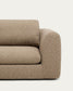 Divano Vera 4 posti con terminale sinistro marrone chiaro 325 cm FSC Mix Credit