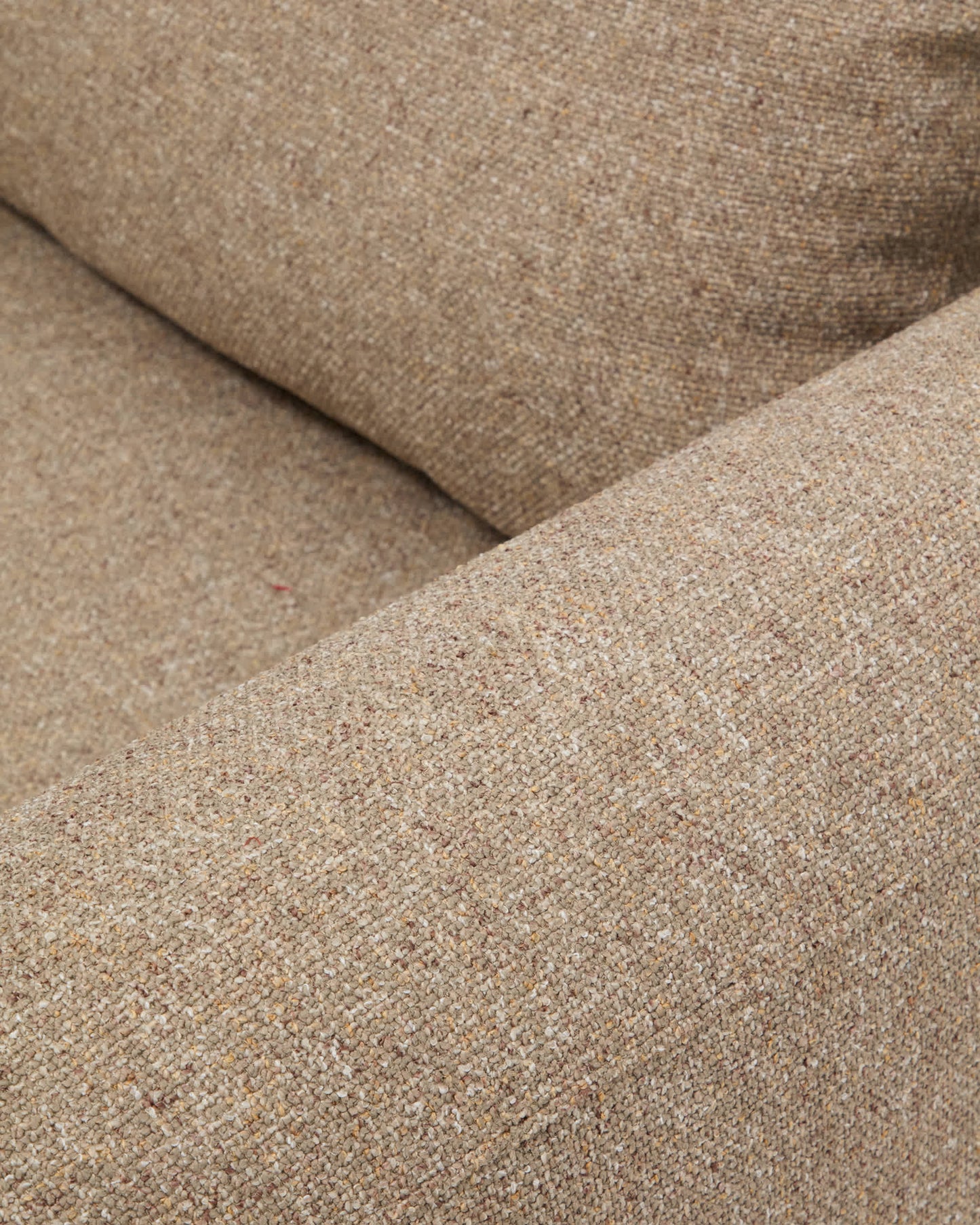 Divano Vera 4 posti con terminale sinistro marrone chiaro 325 cm FSC Mix Credit