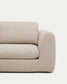 Divano Vera 4 posti con terminale sinistro beige 325 cm FSC Mix Credit