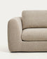 Divano Vera 4 posti con terminale destro beige 322 cm FSC Mix Credit
