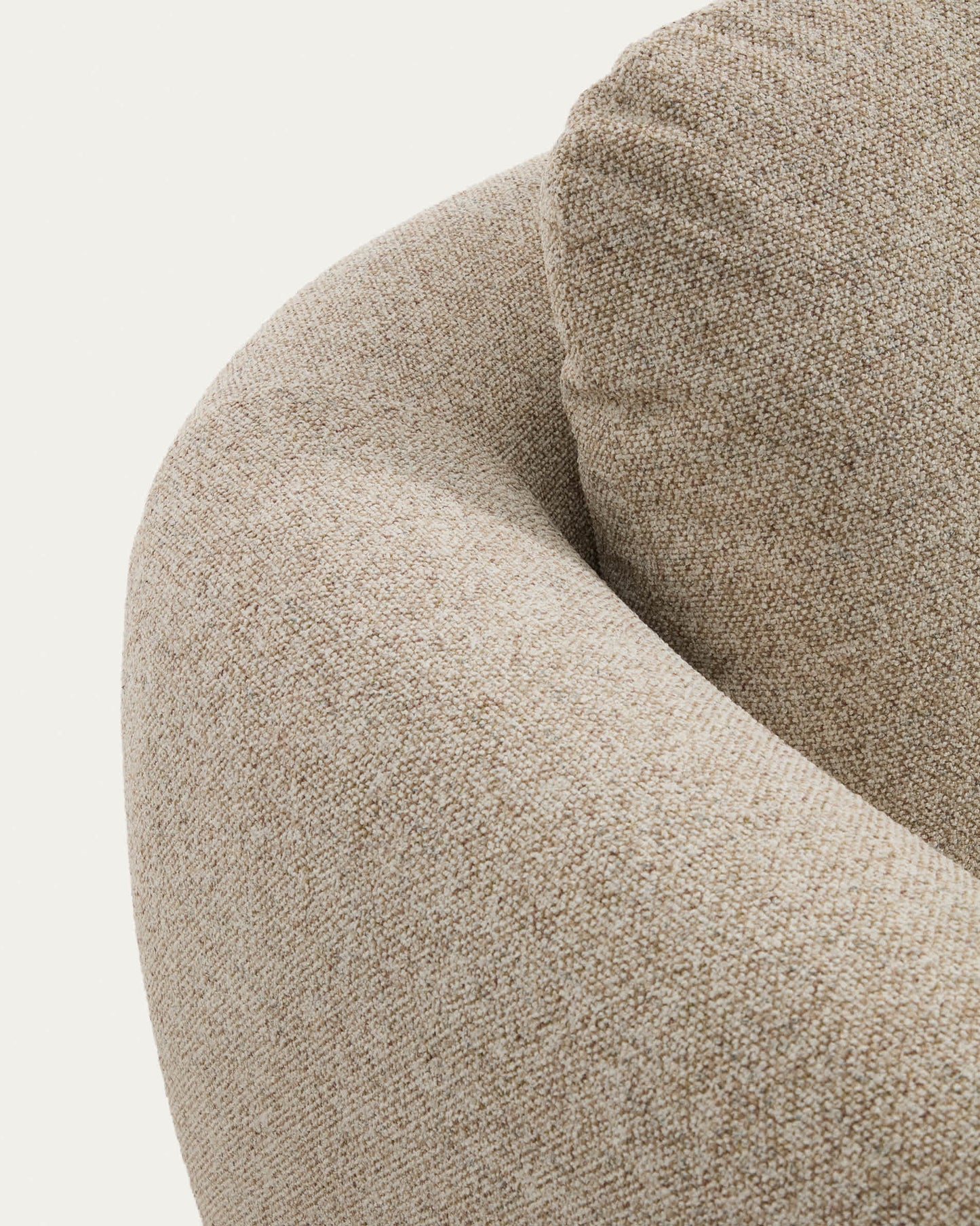 Divano Vera 4 posti con terminale destro beige 322 cm FSC Mix Credit