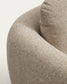 Divano ad angolo Vera 5 posti Beige 330 X 330 cm FSC Mix Credit
