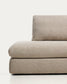 Divano ad angolo Vera 5 posti con elemento terminale sinistro beige 245 X 330 cm FSC Mix Credit