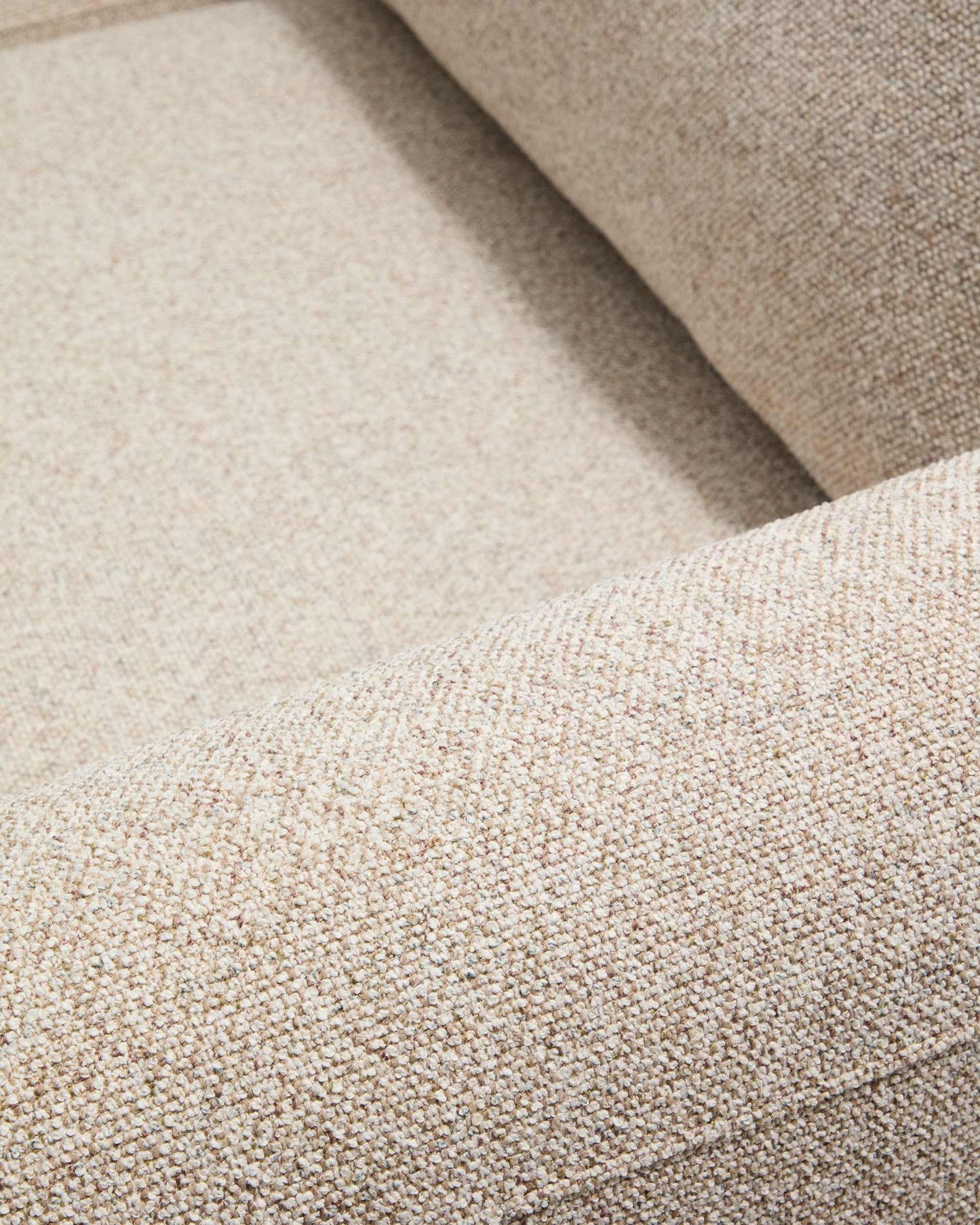 Divano ad angolo Vera 5 posti con elemento terminale sinistro beige 245 X 330 cm FSC Mix Credit