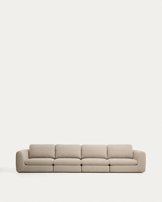 Divano Vera 6 posti beige 410 cm FSC Mix Credit