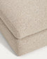 Poggiapiedi Vera beige 80 X 80 cm FSC Mix Credit