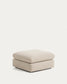 Poggiapiedi Vera beige 80 X 80 cm FSC Mix Credit