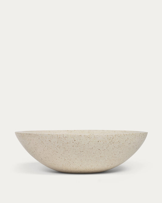 Lavabo Delina terrazzo bianco Ø 40 cm