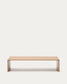 Tavolino salotto Litto impiallacciatura in rovere 140 x 70 cm