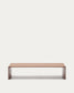 Tavolino salotto Litto impiallacciatura in noce 140 x 70 cm