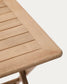 Tavolo pieghevole Dandara in legno massiccio di acacia 66 x 66 cm