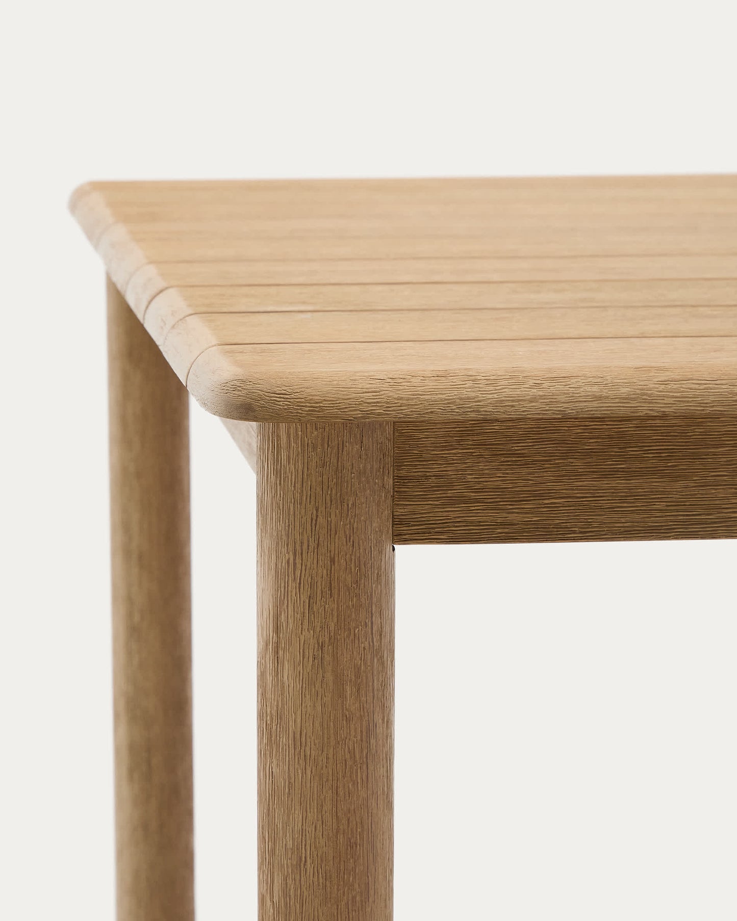 Tavolo Sori in legno massiccio di acacia 135 x 135 cm